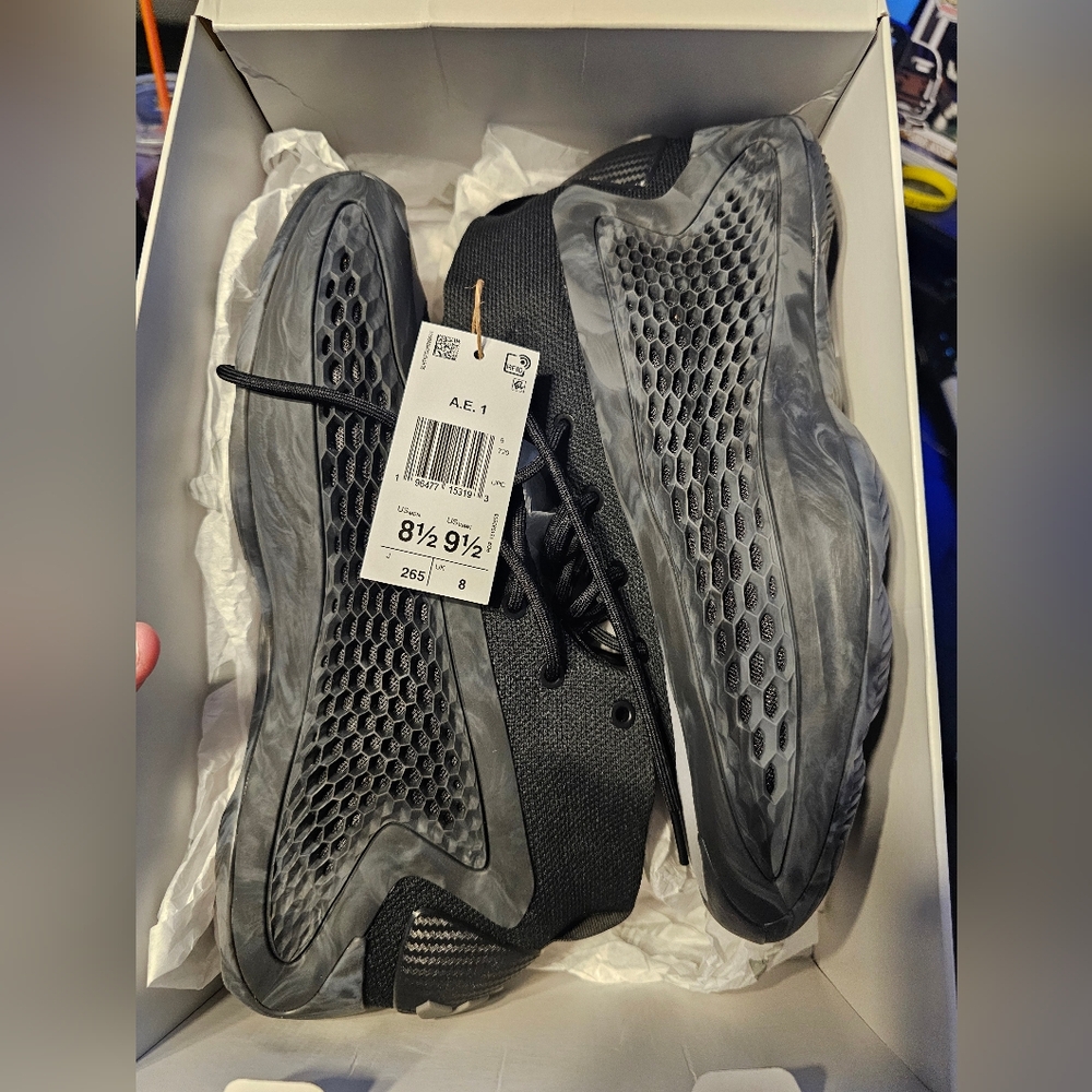 Adidas- Anthony Edwards 1 Low Basketball Shoes
